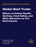 Global Beef Trade: Effects of Animal Health, Sanitary, Food Safety, and Other Measures on U.S. Beef Exports